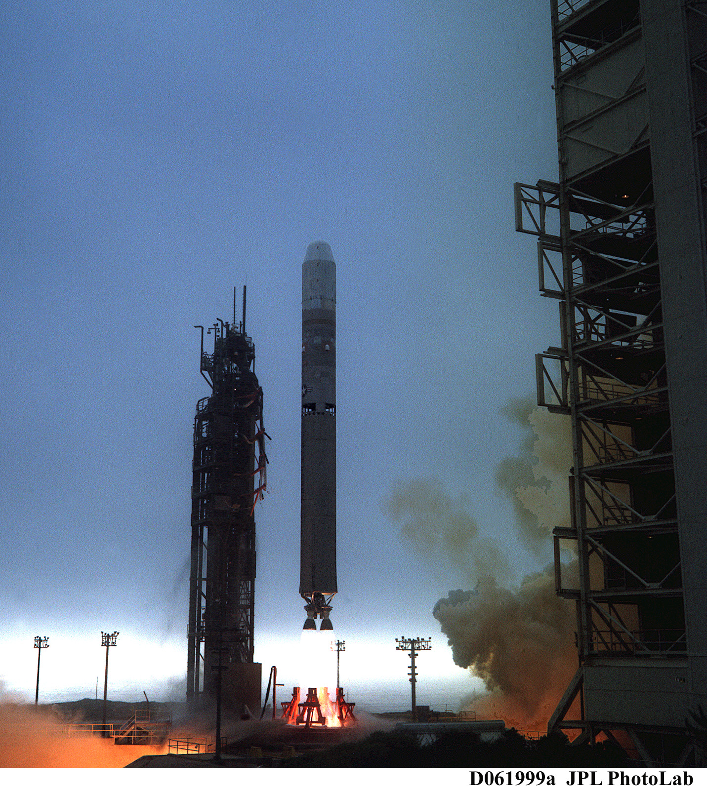 Titan II 23G-7 launch carrying Quik SCAT